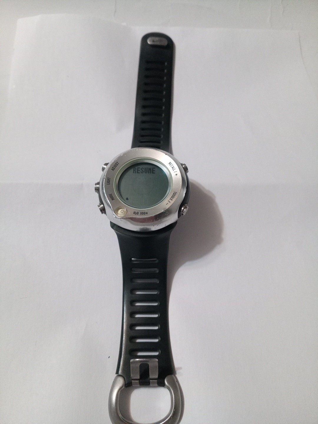 RARE Nike WA0018 Altitude Compass Barometer. Dual Time.