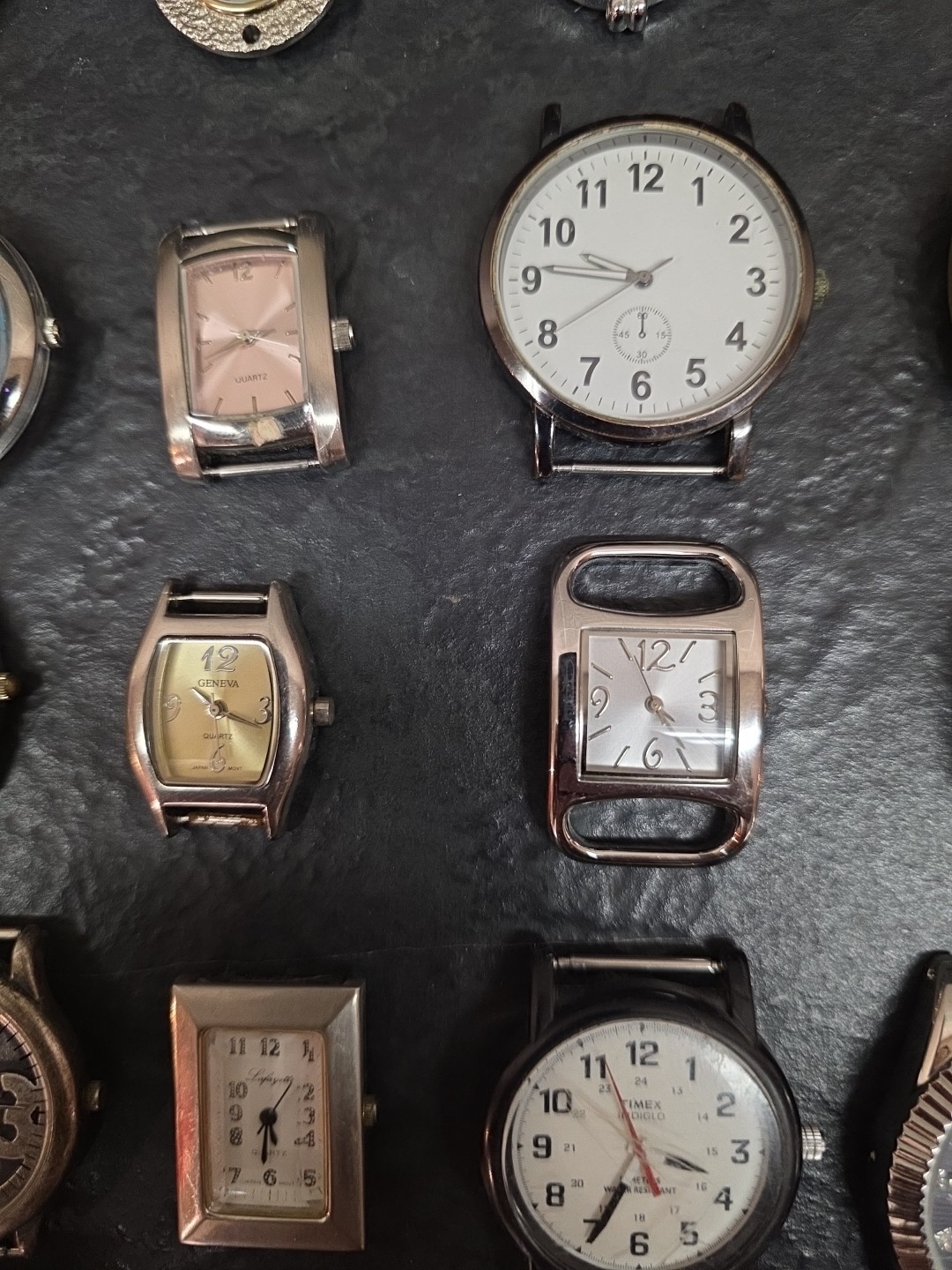 Lot Of 27 Wristwatches No Bands Untested See Pics Anne Klein Timex Seiko