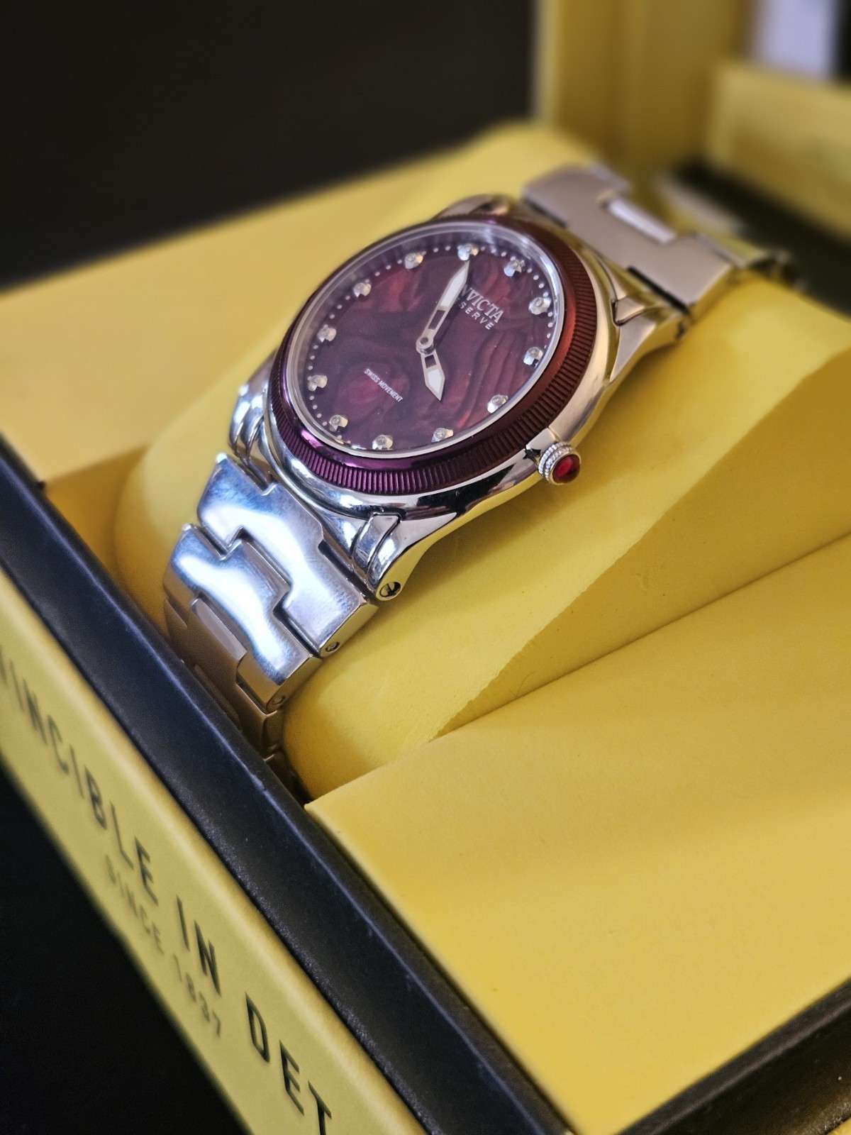 New Invicta Reserve Slim Lady Model No. 41092 38mm