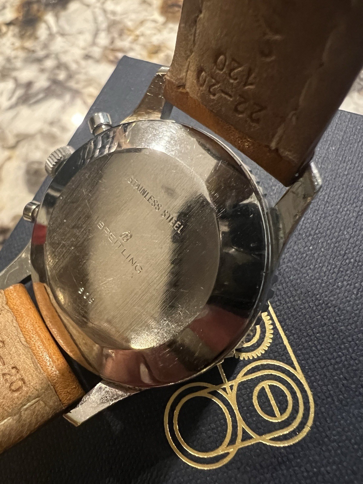 Breitling Navitimer Cosmonaute Ref. 809, Twin Jet, Fresh Complete Service