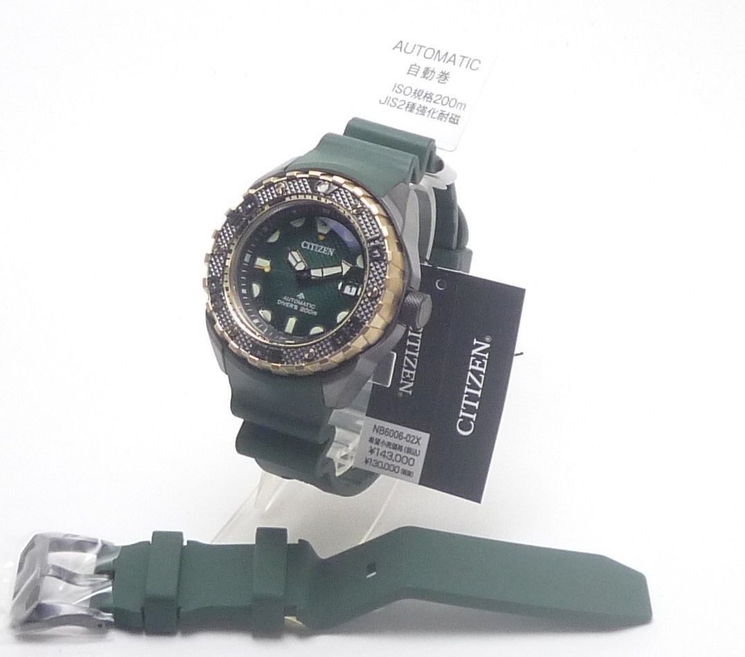 3 years 2 years Citizen Promaster Marine Mechanical Diver 200m NB6006 02X 143 00