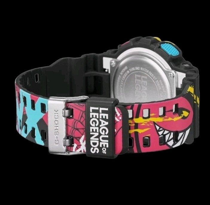 Casio G-Shock x League of Legends GA-110LL-1A Jinx Limited Edition Men Watch NEW