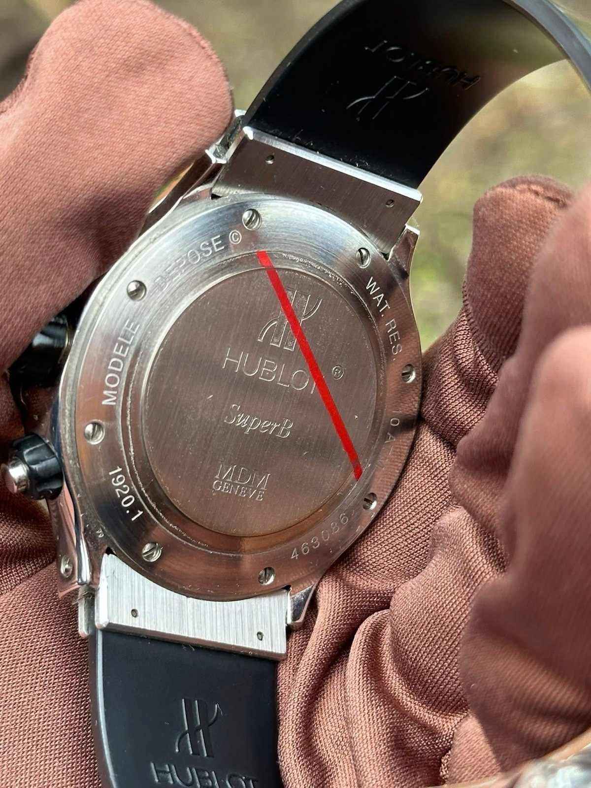 Hublot Super B Silver Men’s Watch – 1920.1