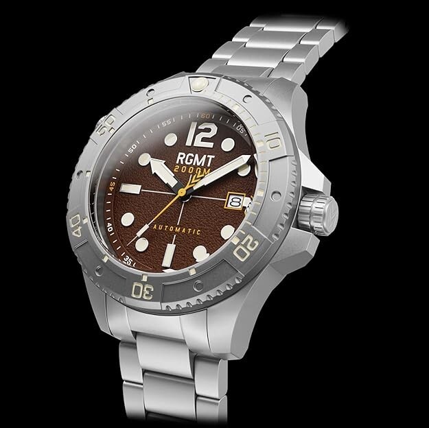 RGMT RG803744 Demolition Stainless Steel Automatic Watch 2000m $1,250 -NEW/RARE