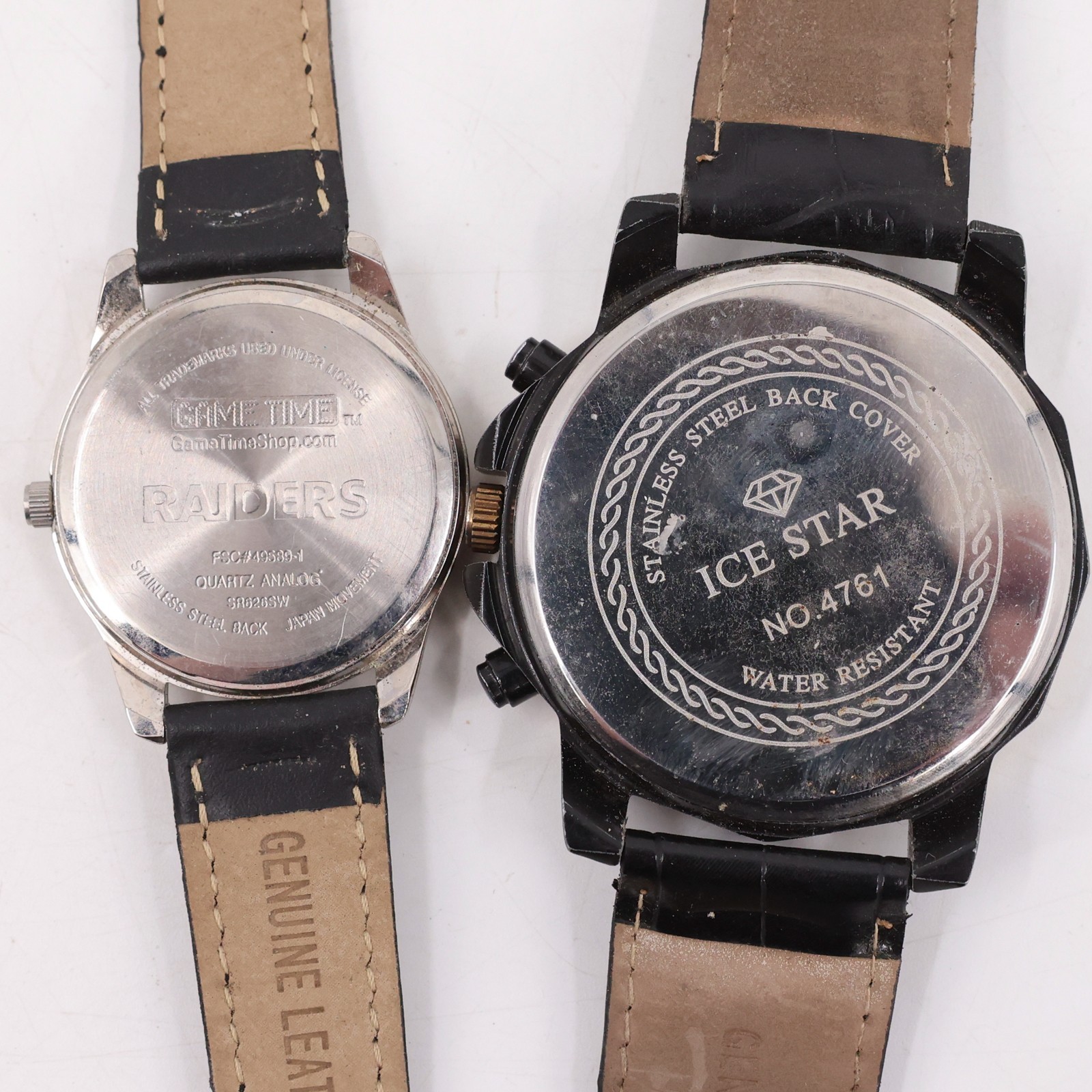 Lot of 23 Assorted Quartz Watches: Timex, Game Time, Ice Star & Geneva