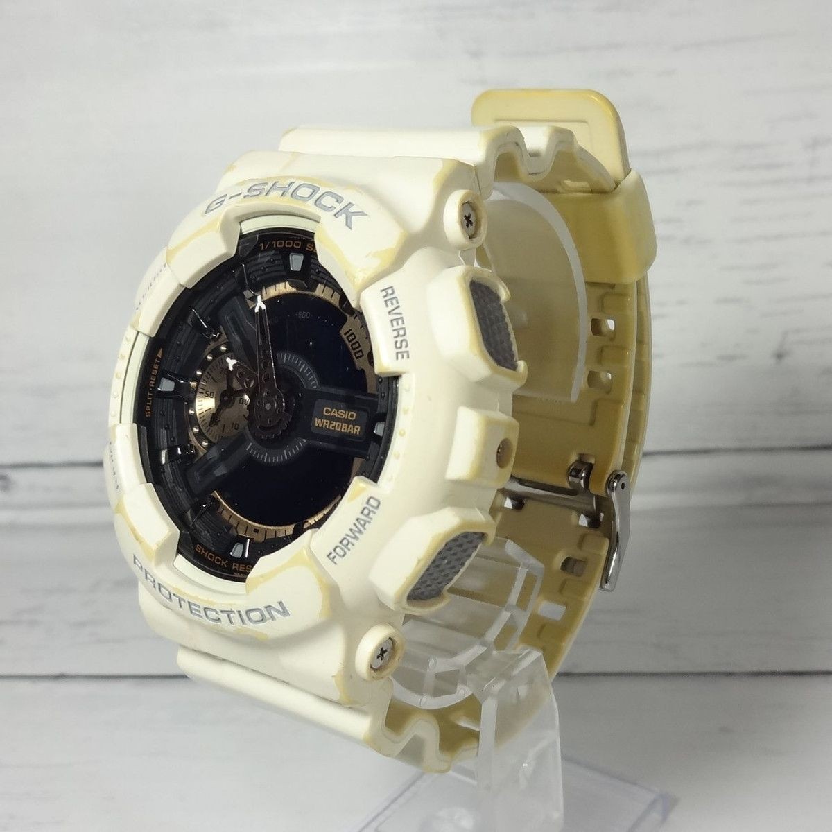 Matte White G SHOCK GA 110RG New Battery Working Condition
