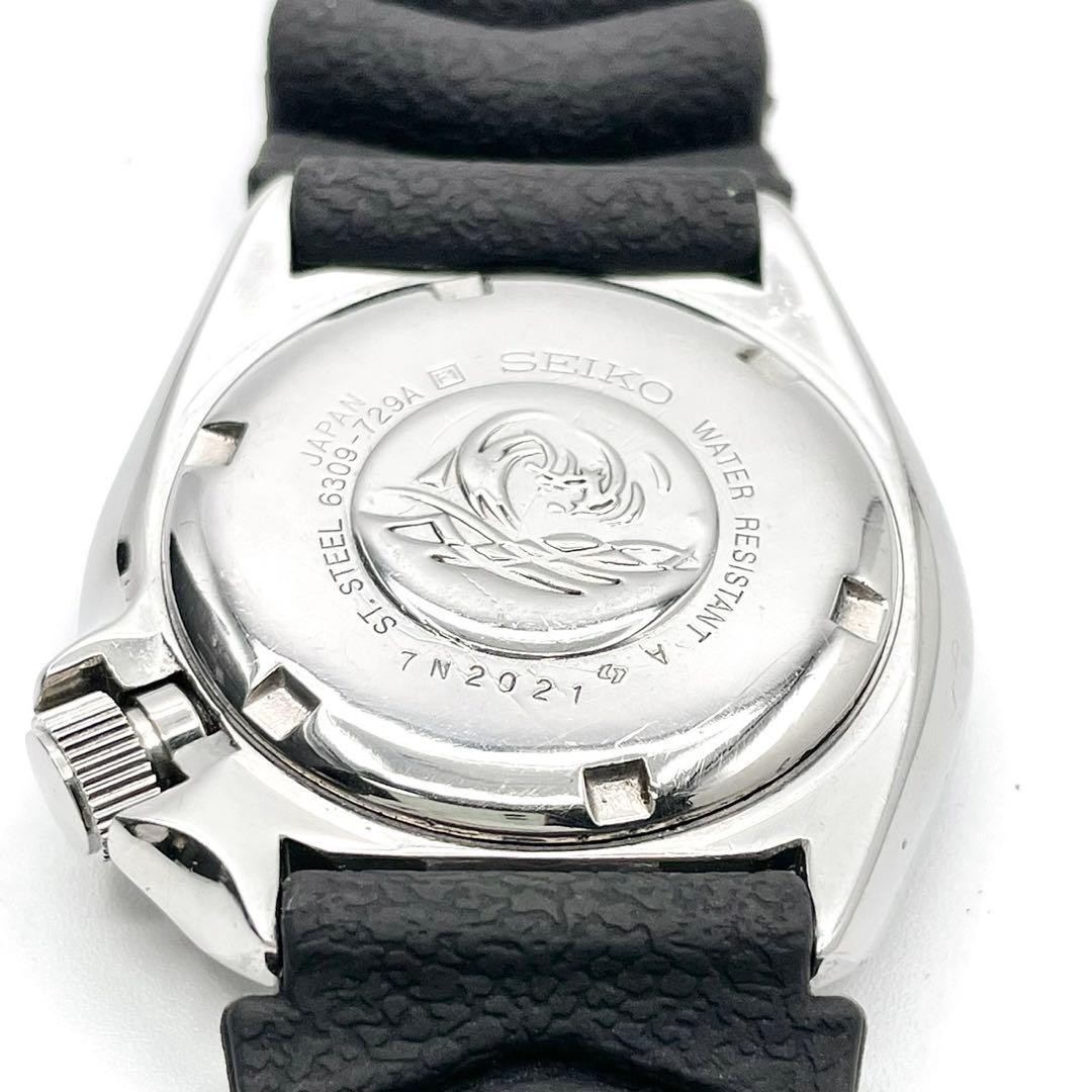 Seiko Scubapro 6309-729A Automatic Diver Watch Black Japan 073861