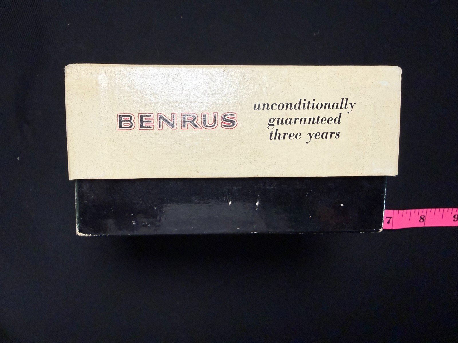 Vintage Benrus Series 2155 Mechanical Watch Working Original Box Papers