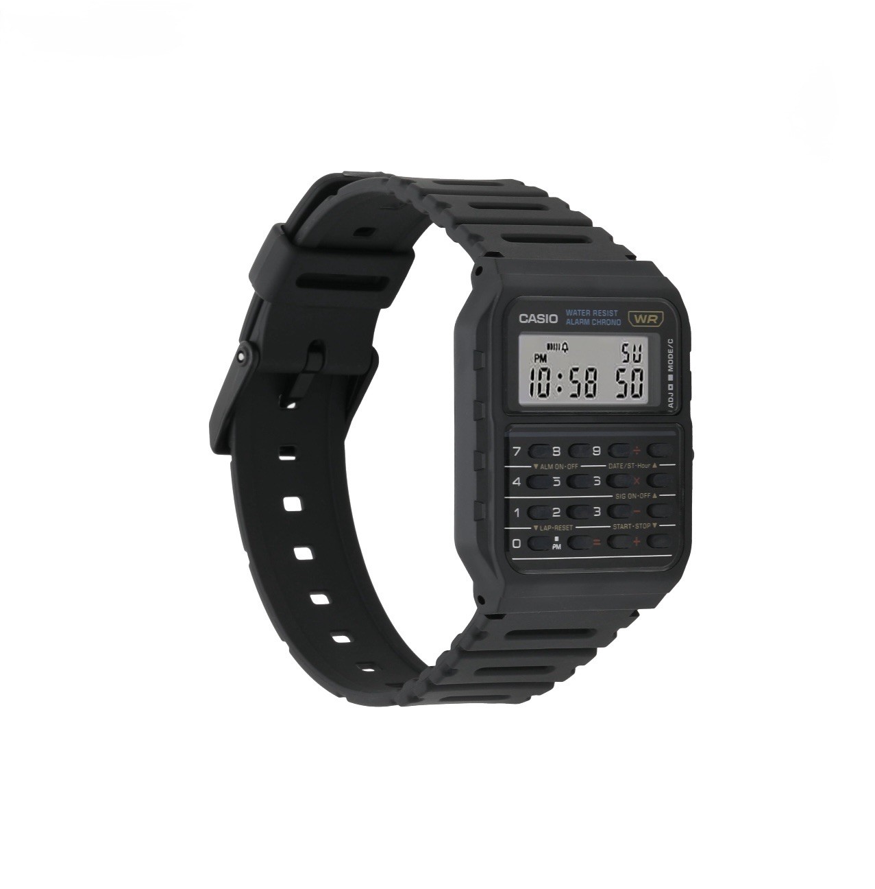 Casio Calculator Watch DataBank 8-Digit Calculator Water Resistant Black New