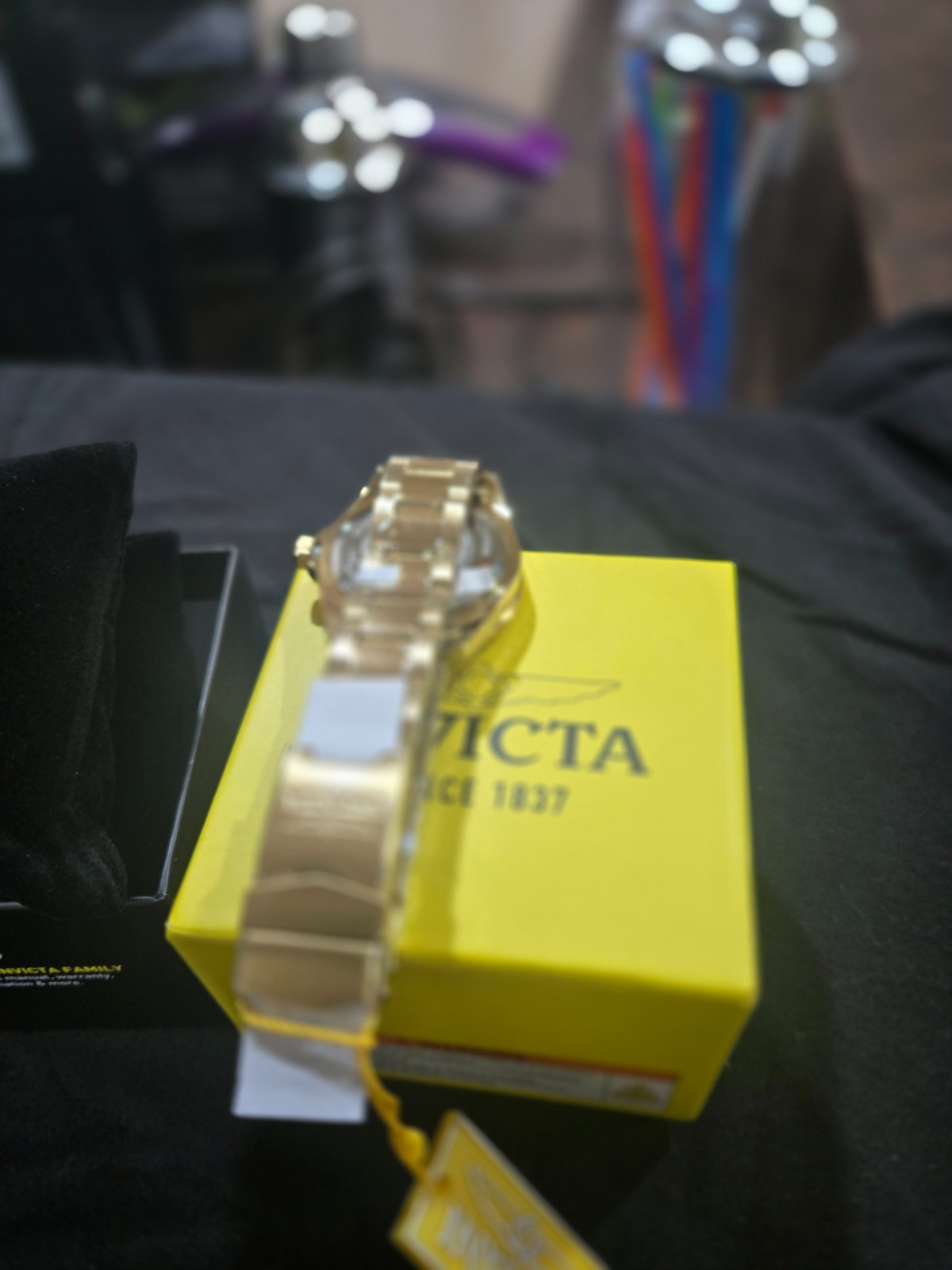 48727 – Invicta Pro Diver Men’s Watch – 37.5mm, Gold (48727). Condition is New w