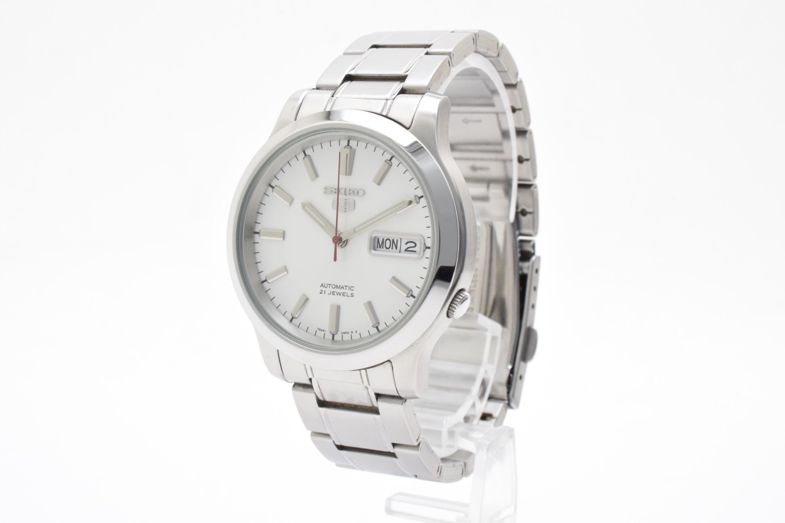 [Exc+5] SEIKO5 7S26-02J0 WhiteDial Day/Date Automatic Men’s Watch From JAPAN