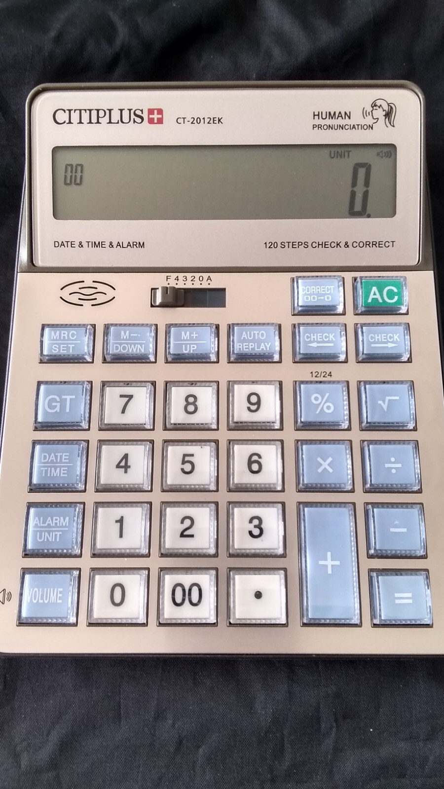 One 1 English Talking Calculator LARGE NUMBERS SHIPS fast FROM U.S. Speaking
