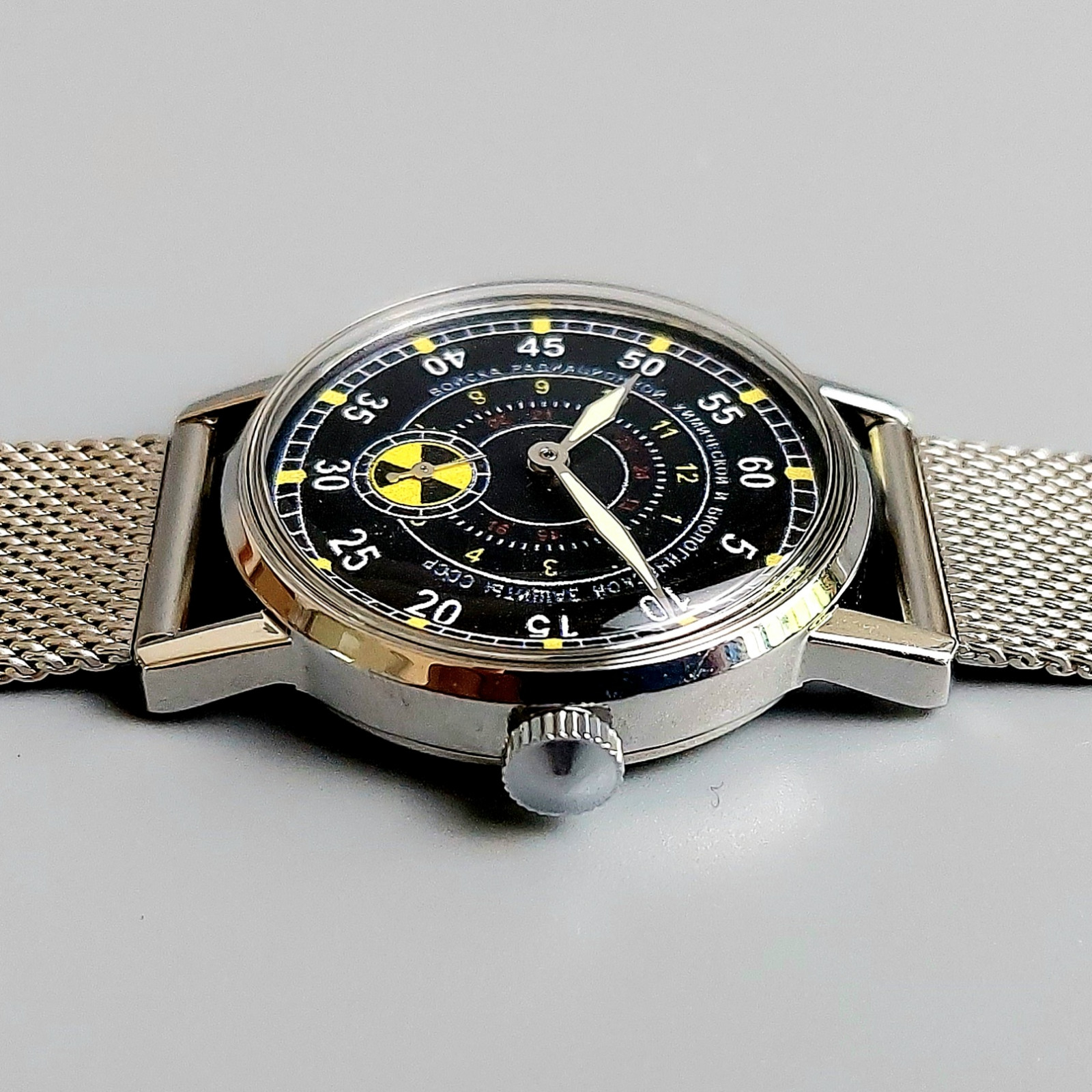 Soviet Wristwatch Pobeda Military Vintage Mechanical Men’s Watch Serviced