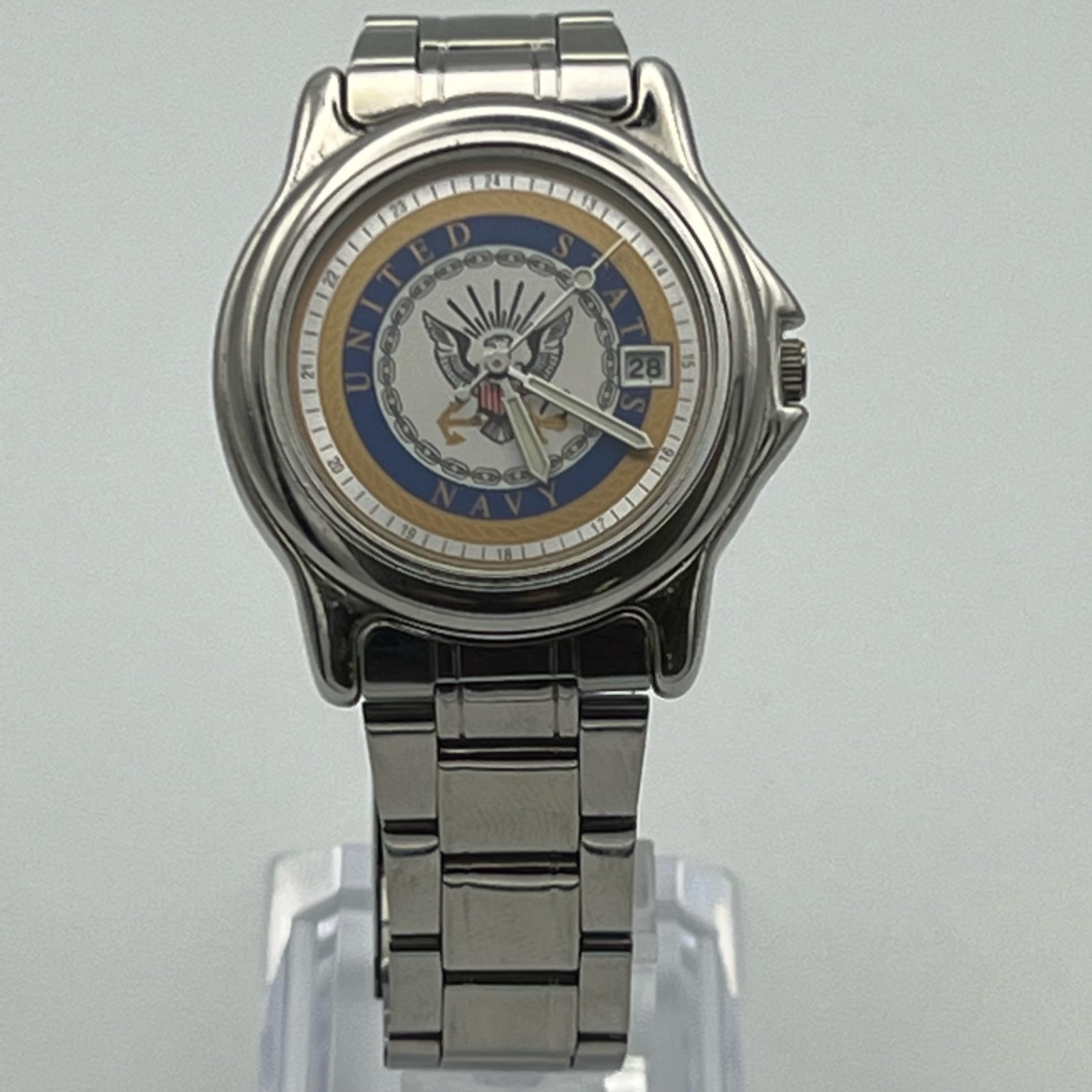 Accutime Unisex Watch United States Navy Collectible Working