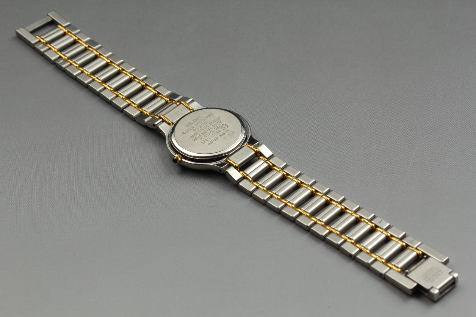 Vintage 1987 [N MINT] SEIKO EXCELINE 1221-0190 Womens Quartz Watch From JAPAN#81