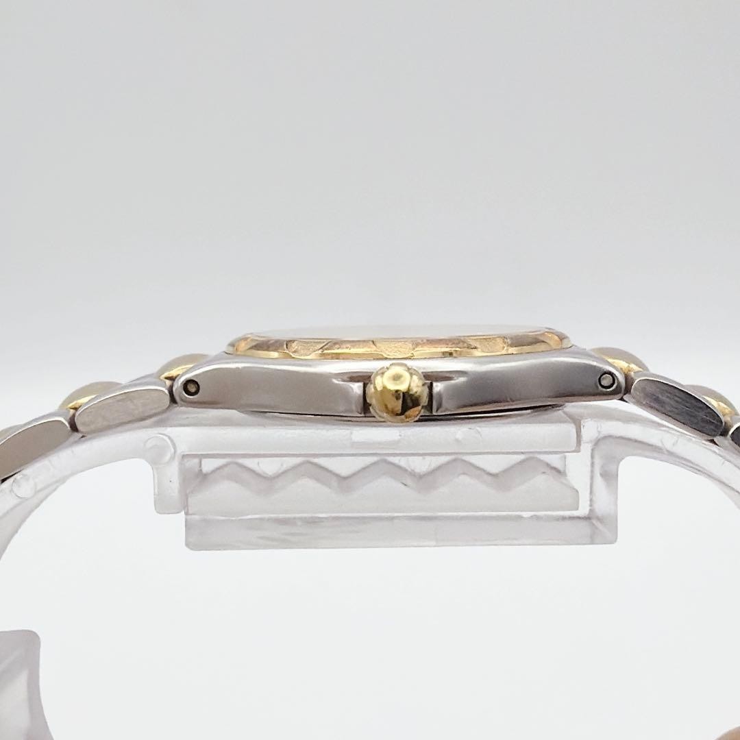 [Near Mint] Vintage Longines Conquest L1.114.3 Gold White Dial 23mm Ladies Watch