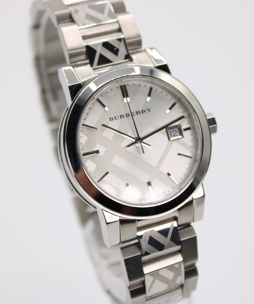 Burberry The City BU9144 Stainless Steel Silver Dial Women’s Watch 34mm
