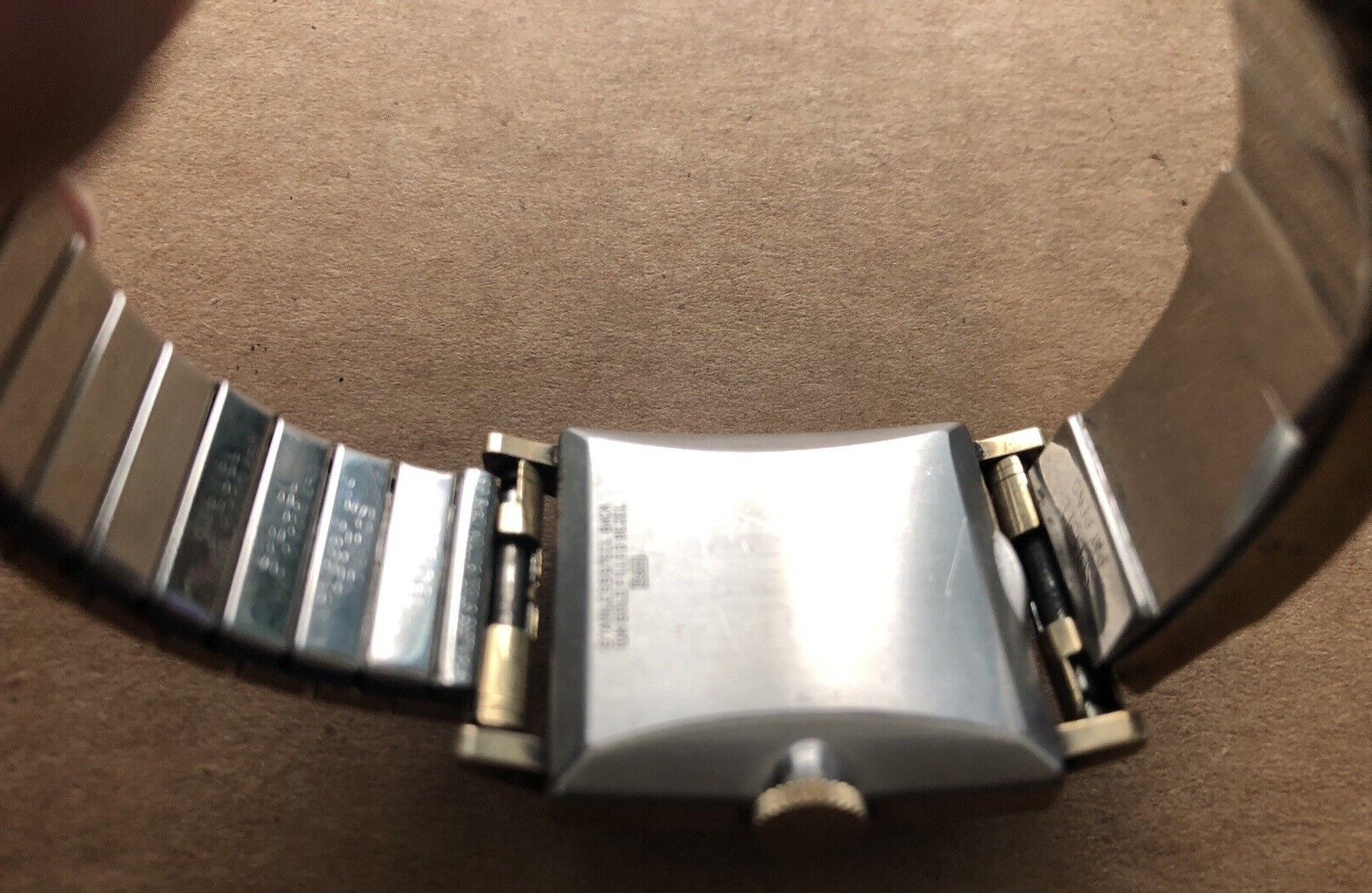 Vintage ELGIN 19 Jewels Mens Wrist Watch 1OK Gold Filled Bezel Top Caps Calendar