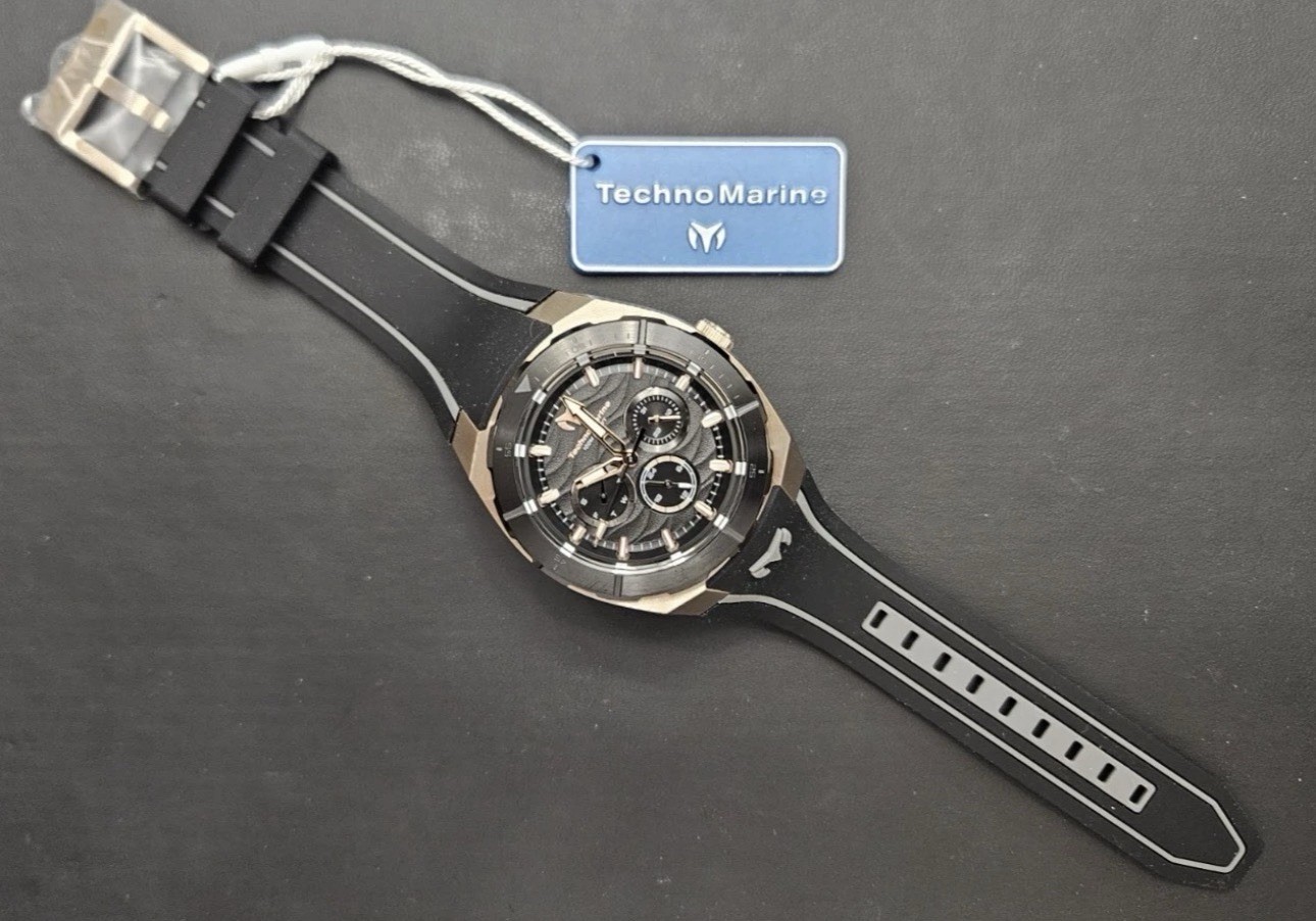 TechnoMarine Cruise Men’s Quartz Watch | 43mm | Gray/Black | TM-125029