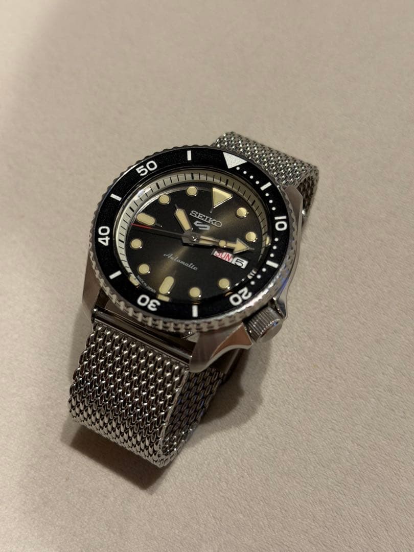 Seiko SBSA017 13.4mm 20.8cm Calendar Hardlex Crystal Operation Confirmed