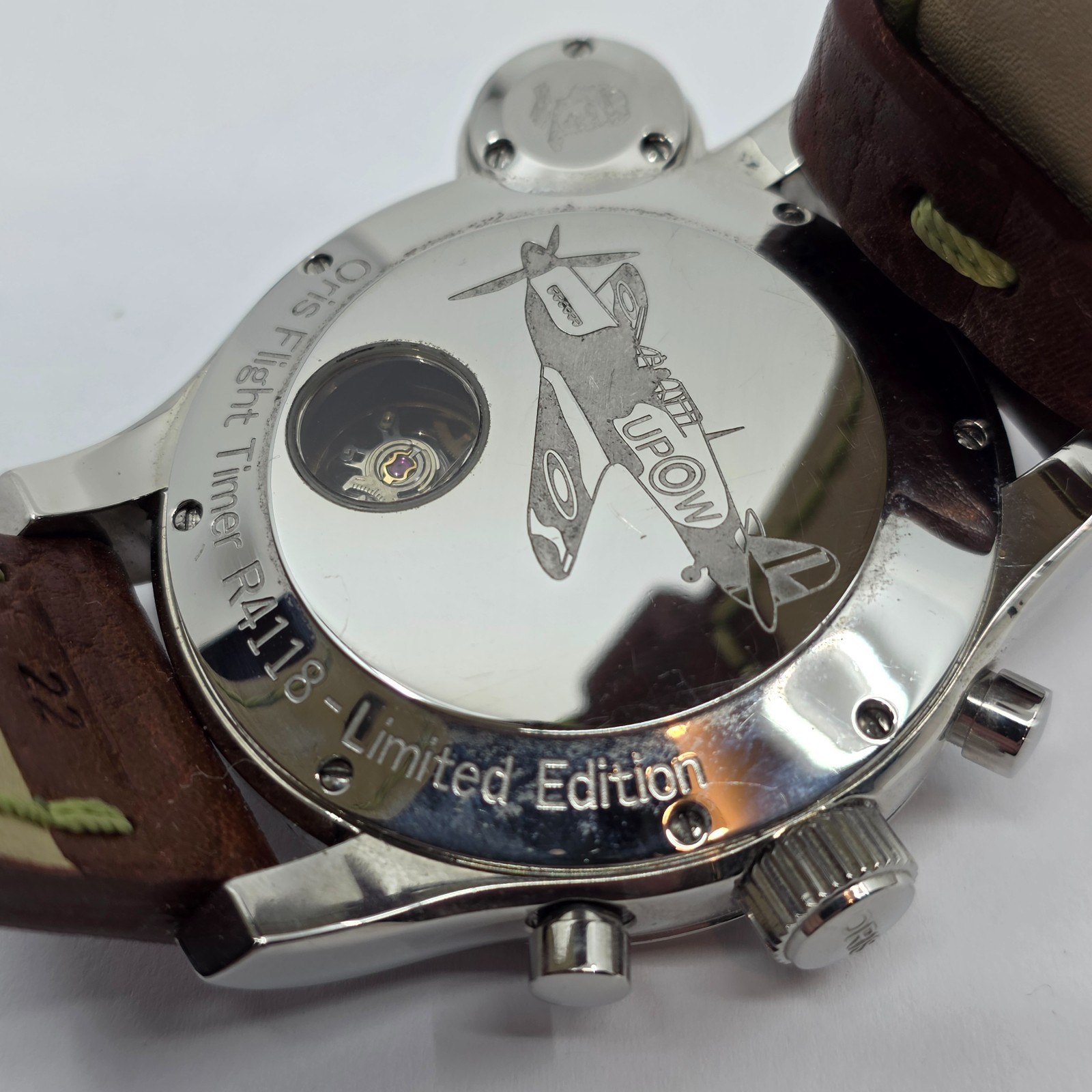 Oris Flight Timer R4118 44mm ETA7750 Automatic Swiss Pilot Watch Limited Edition