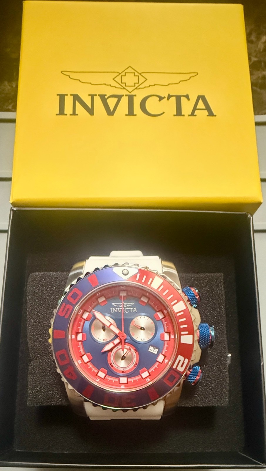 Invicta Sea Hunter Benthonic Men’s Watch – 52mm. White (48989) New In Box