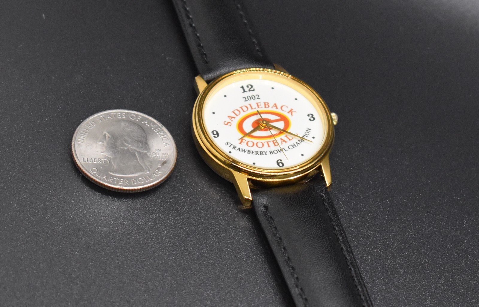 Vtg Saddleback College Football 2002 Strawberry Bowl Champion Watch Men