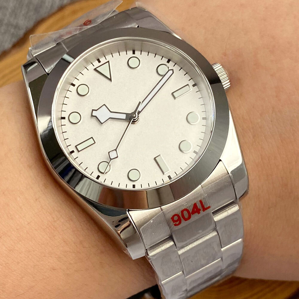 Luminous 36mm/39mm Tandorio Sapphire Glass Polished NH35 Automatic Men’s Watch