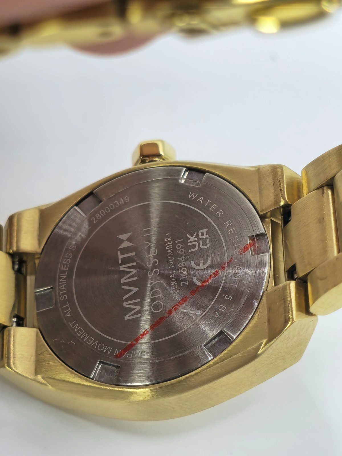 MVMT Odyssey II Women’s Gold-Tone Stainless Steel Watch 26mm