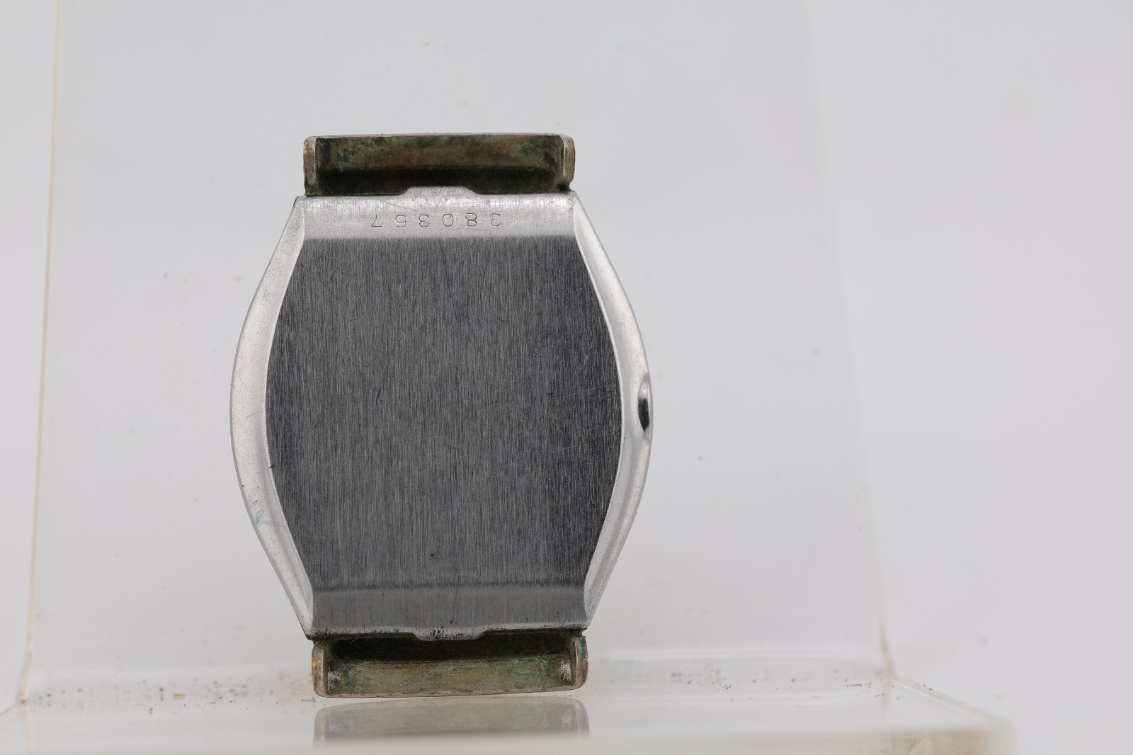 BENRUS TANK WATCH MODEL BB 3, 15j, 28x37mm CASE, 16mm LUG, FOR REPAIR (JJ)