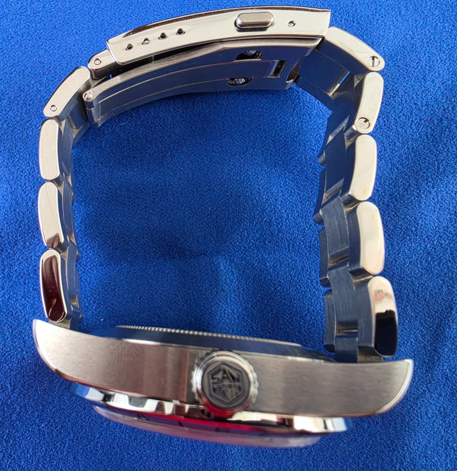 SAN MARTIN SN0054 GMT Automatic Stainless Steel 39mm Men’s Watch with Warranty
