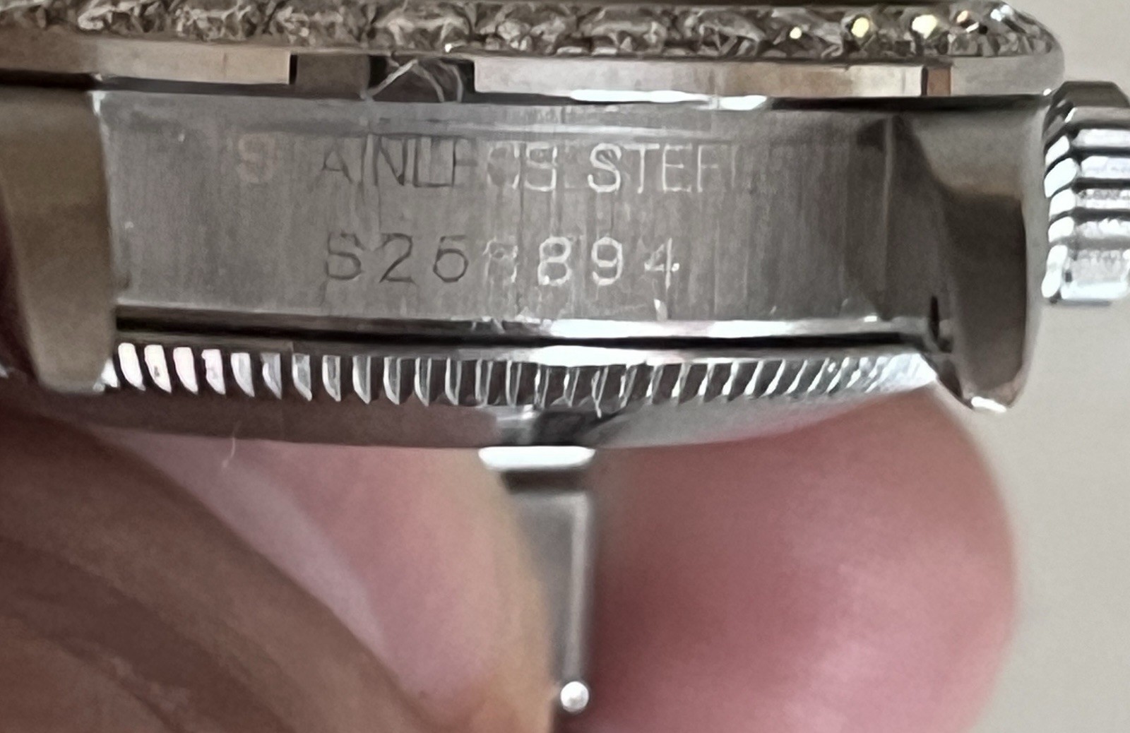 Rolex 31mm Datejust 68274 No Holes Case Authenticity Verified Polished Cleaned
