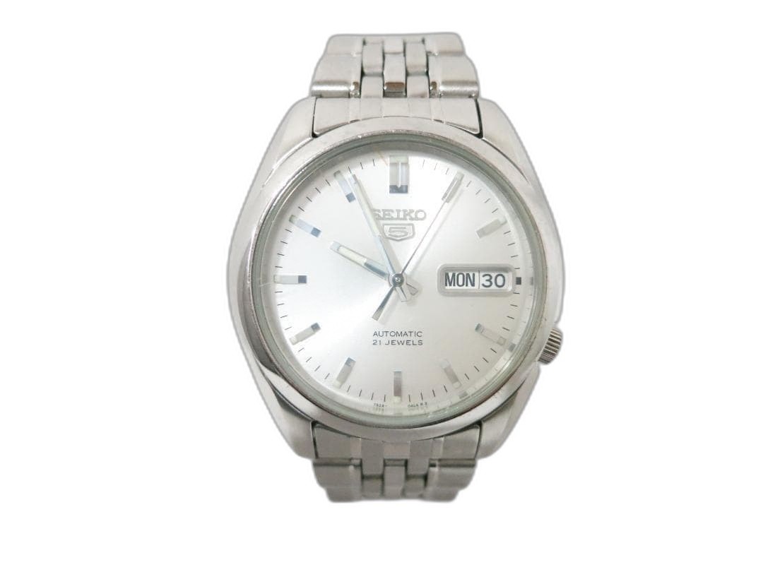 SEIKO 5 Wristwatch Automatic Skeleton 7S26-01V0 Pre-owned – Excellent