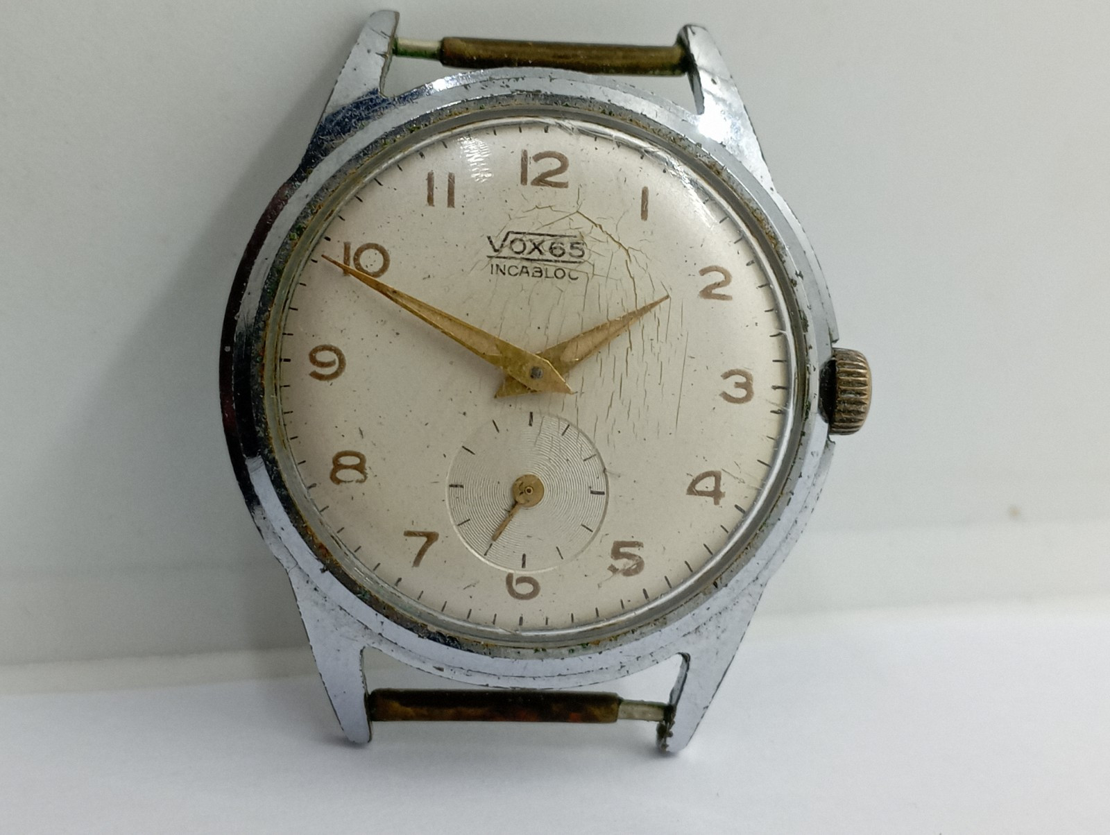 Vintage VOX65 Incablock Cal. Cupillard 233-60 Watch Working Well Read Descriptio
