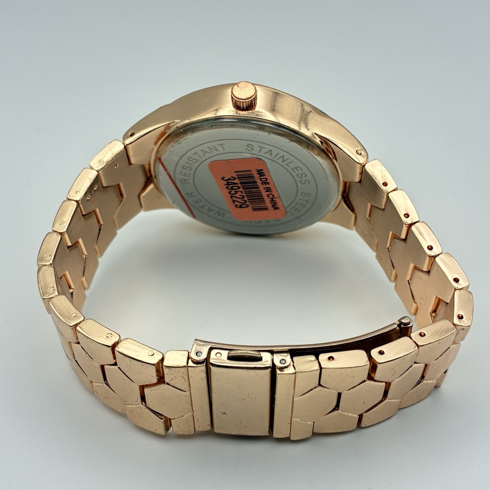 STRADA Men’s Watch Quartz Bronze Copper Water Resistant Stainless Steel