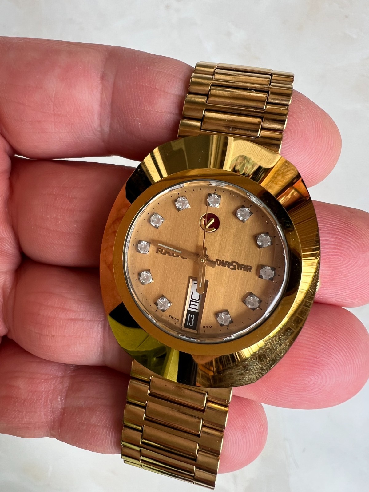 RADO DIASTAR AUTOMATIC GOLD Ref. 636.0313.3 SWISS.