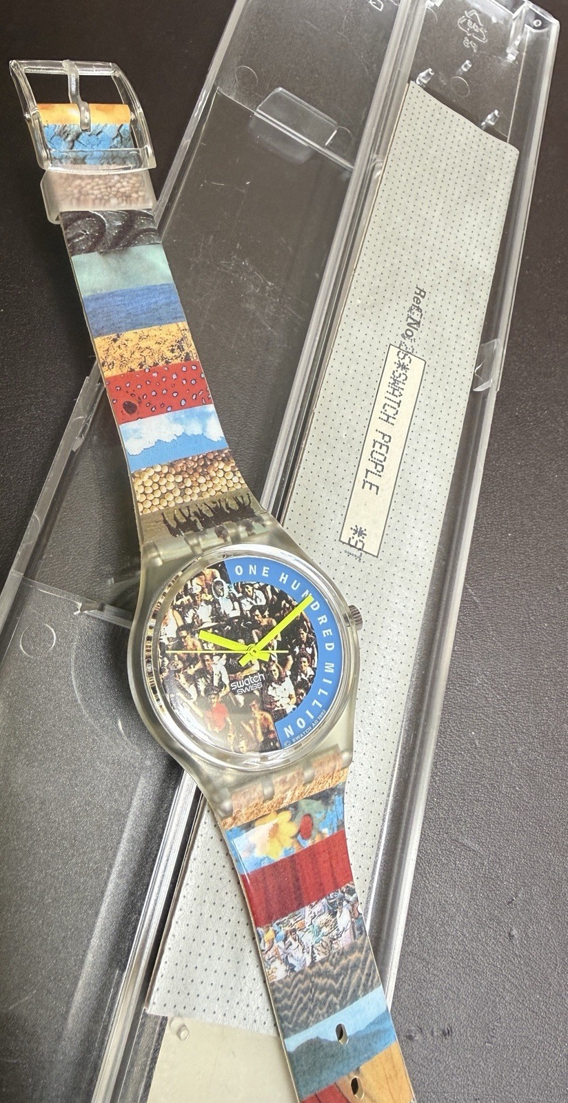 SALE!! SWATCH The People-Vintage- 1992 – GZ126 – New Old Stock w/ Box & Papers