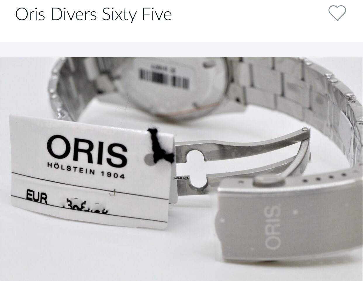 Oris Divers 65 Watch 42mm Full Stainless Steel Bracelet ,Selling In Australia