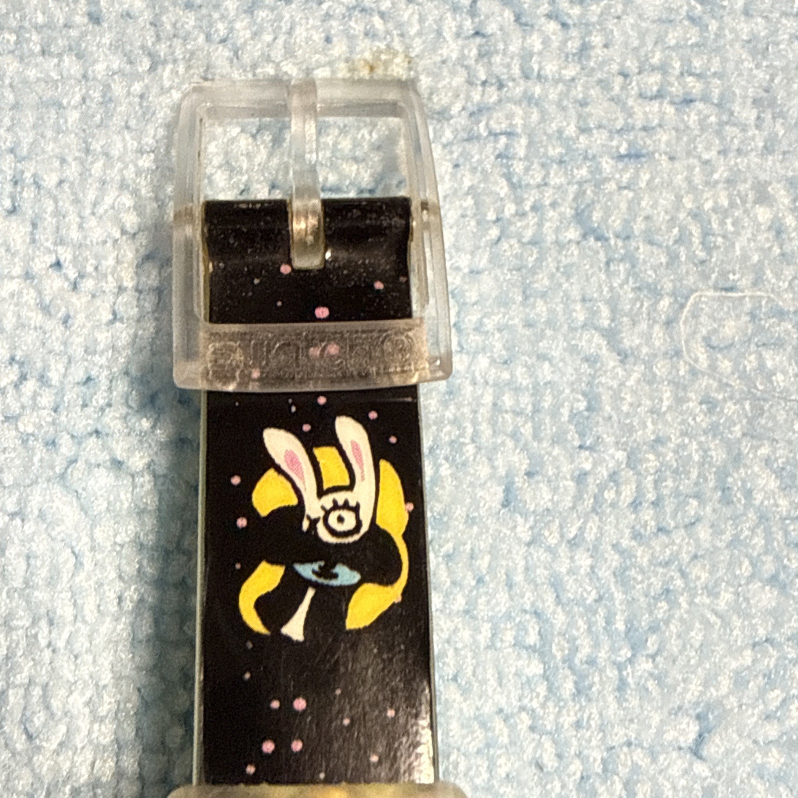 🇨🇭Swatch Watch ULO LK174 1999 Rare Working has a nee battery clear case too!