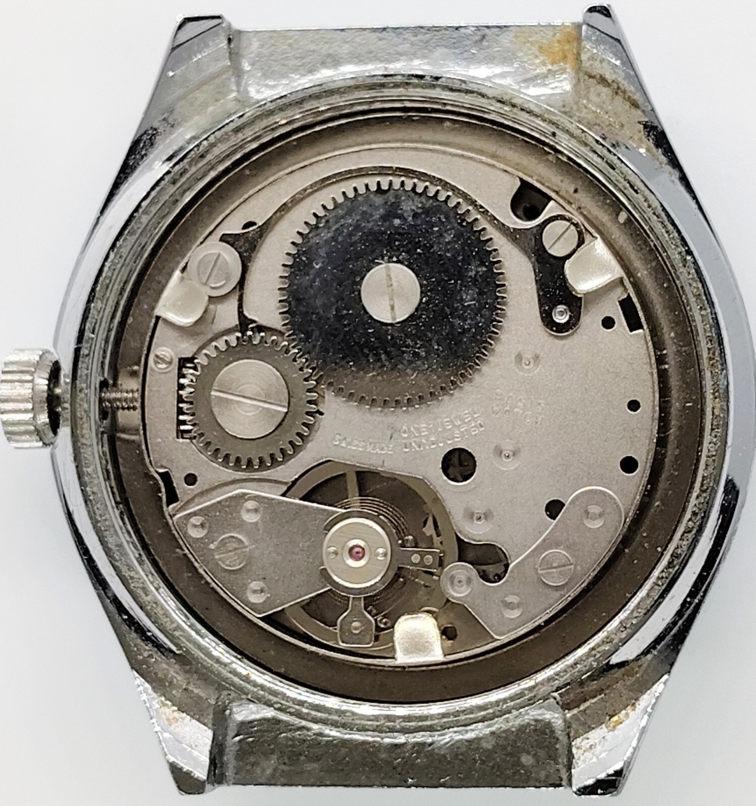 C810 mens Vintage Hamlin Electra Manual Movement BFG 866 Fancy Watch Parts lot
