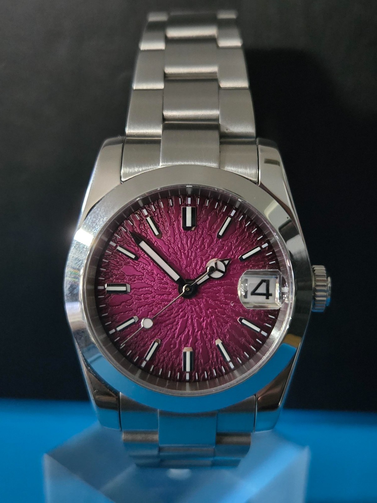 CJ CUSTOM LADIES SPORTS CUSTOM DIAL & HANDS WR100M SEIKO NH35A