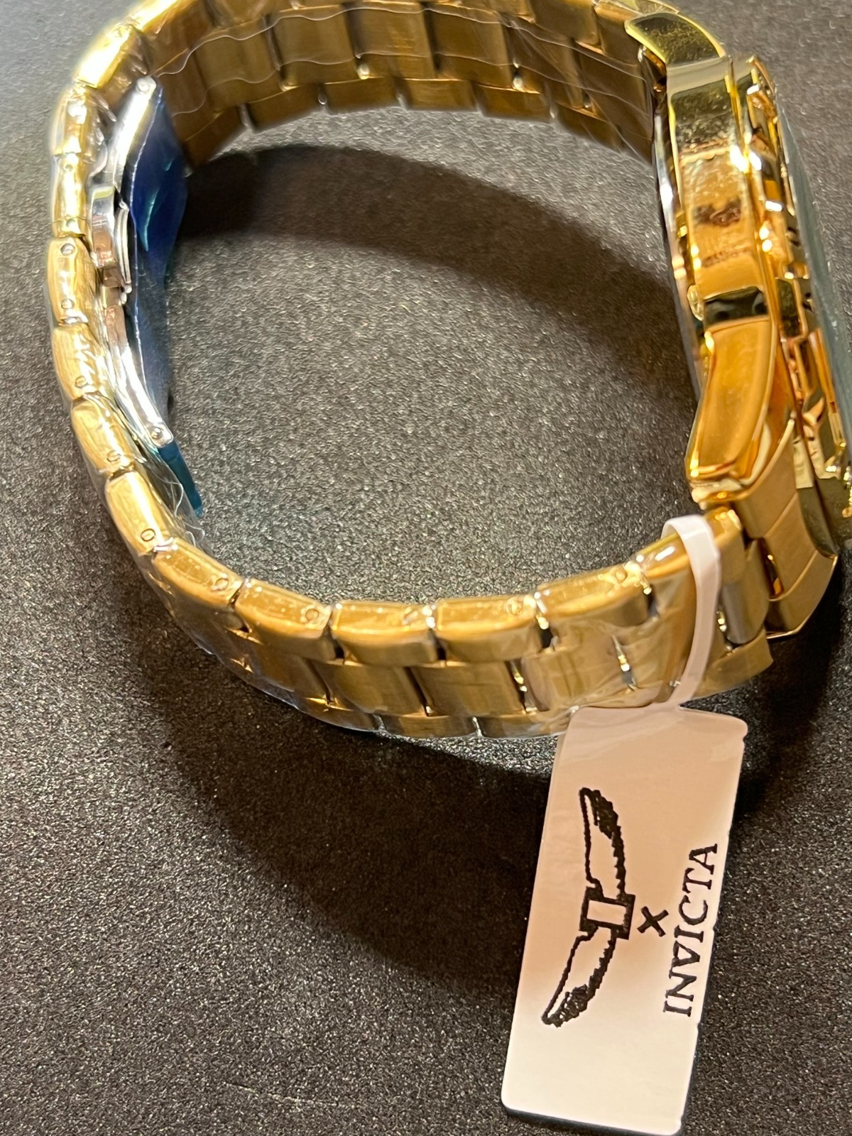 Invicta Specialty I by Invicta Men’s Watch – 42mm. Gold with Green Face (69034)