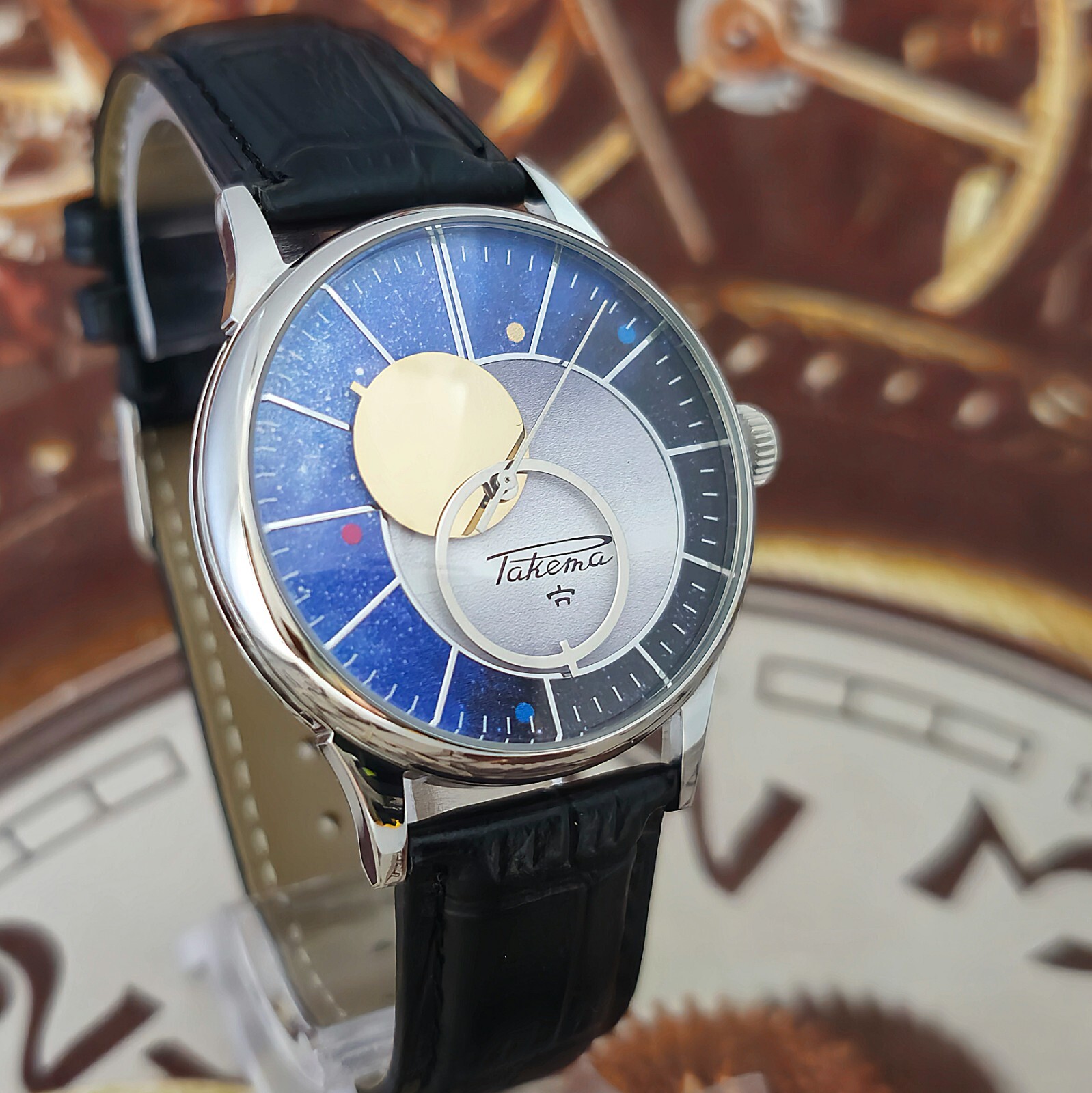 Vintage Watch USSR RAKETA Copernik 2609.HA Planets Wristwatch Copernic Space
