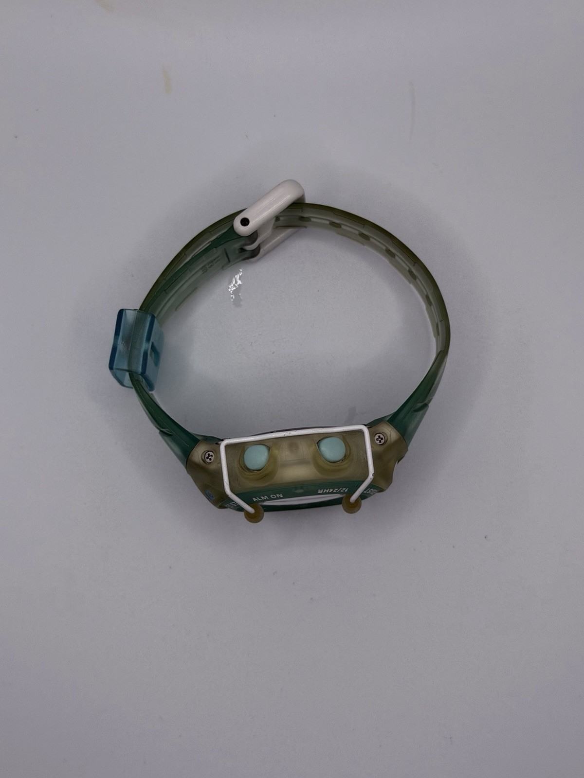 Vintage Casio Baby-G BG-142 1564 Digital Watch Green Translucent 10BAR