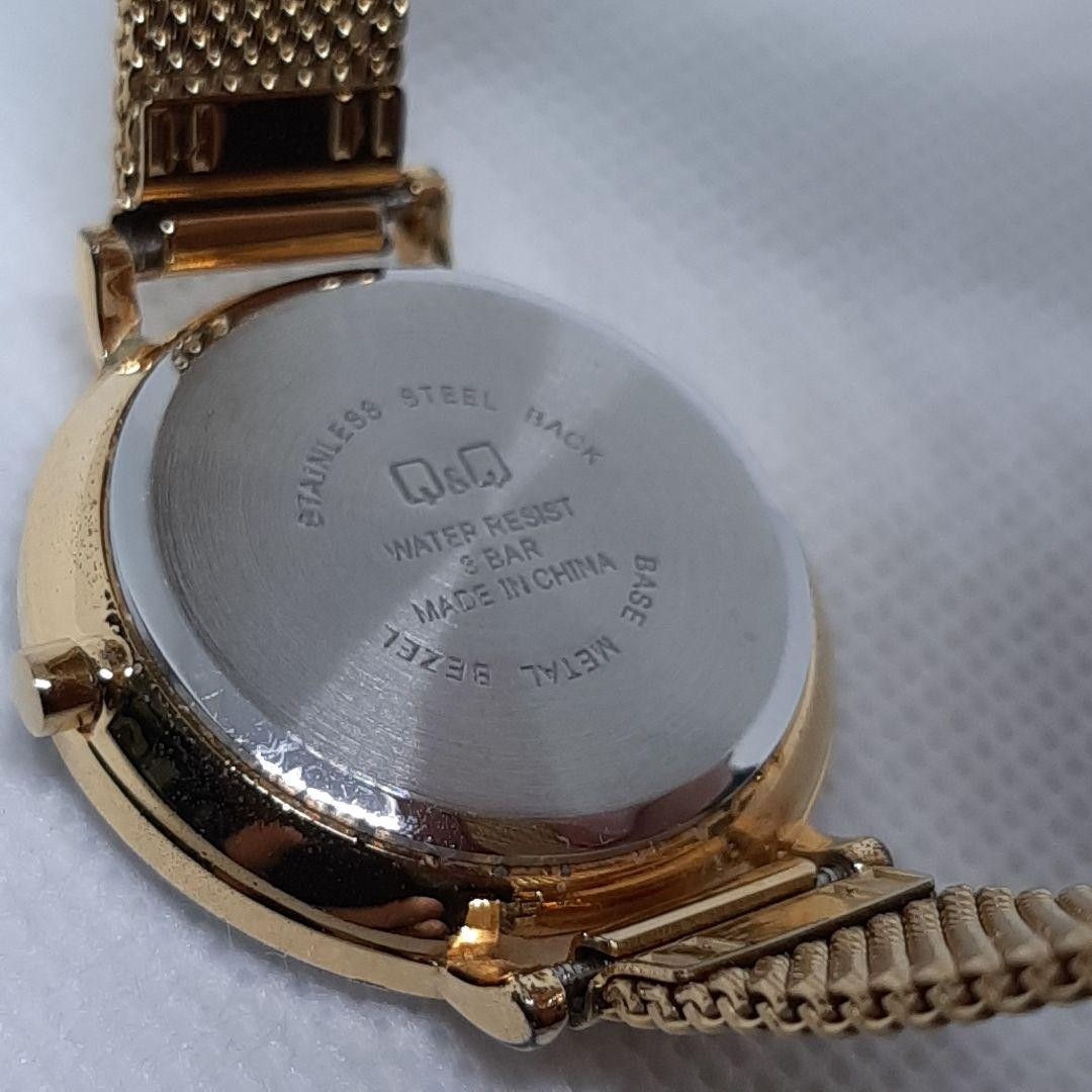 Citizen Q&Q Women’s Watch, Gold, Mesh Strap, Working Condition nu