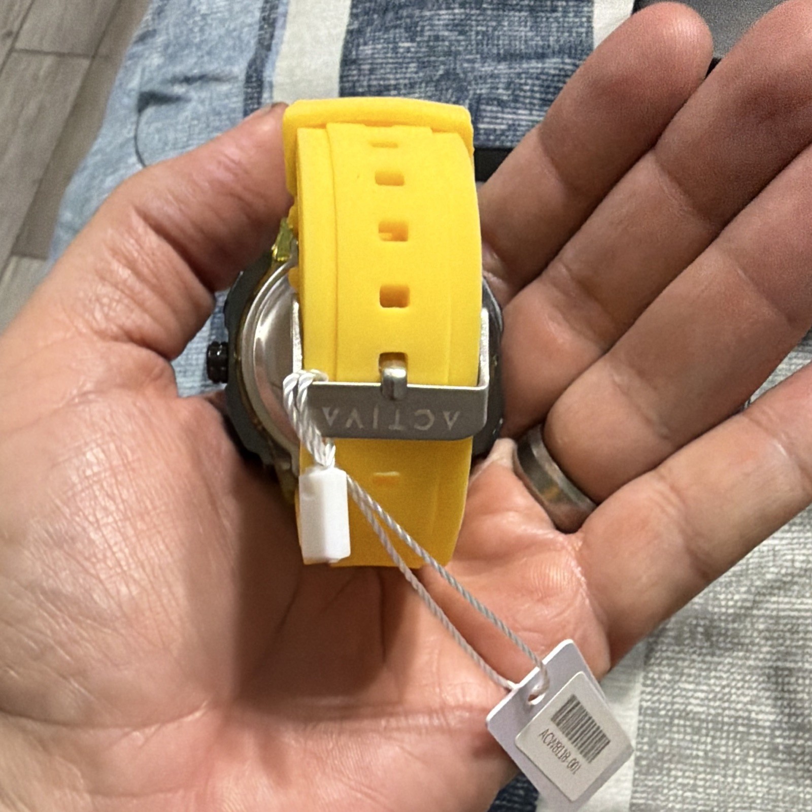 Activa Virtux X Invicta Digital Men’s Watch – 51mm. Yellow (ACW8118-001)