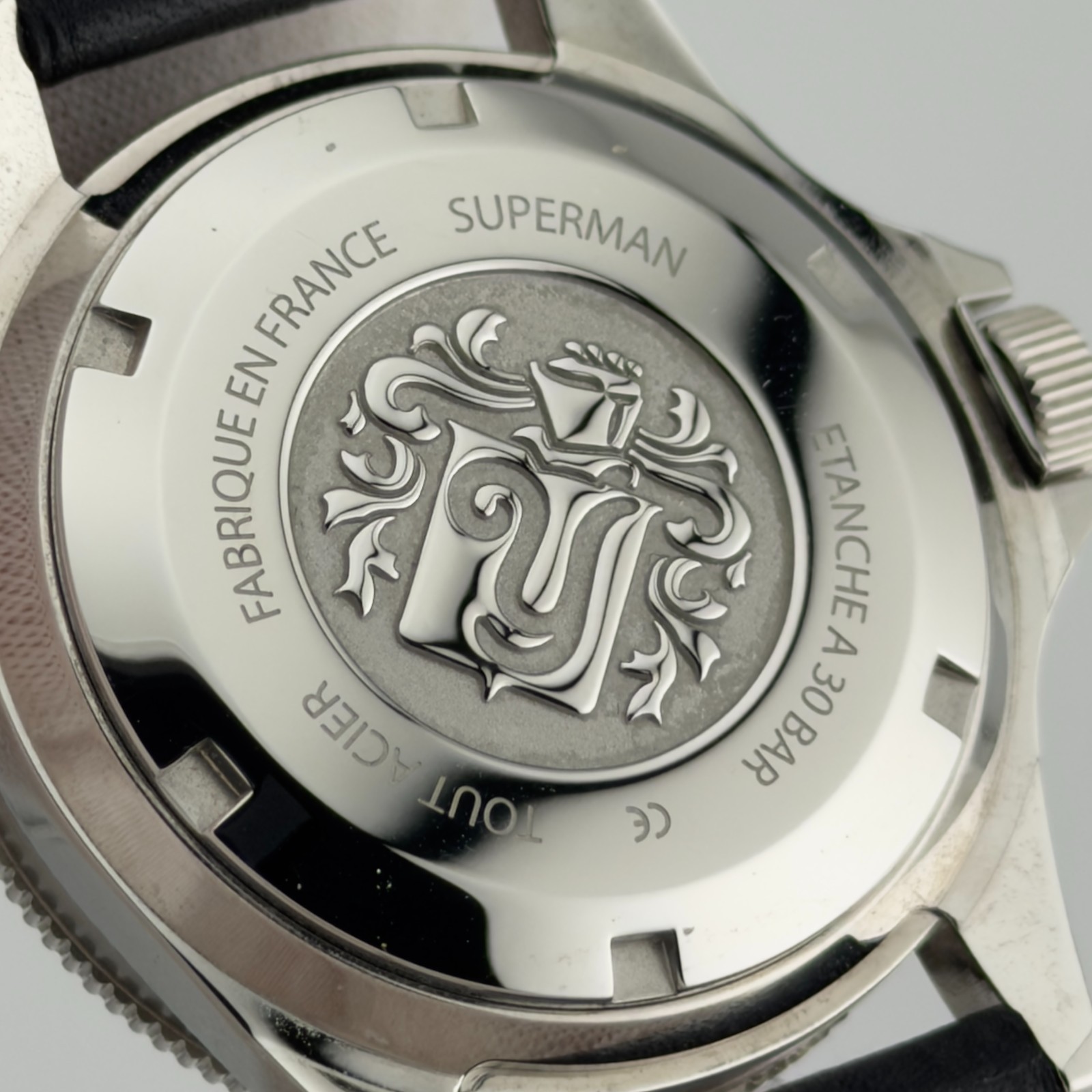 Yema Superman Heritage Blue Purple Sunburst 39mm Automatic Sapphire 300m Diver