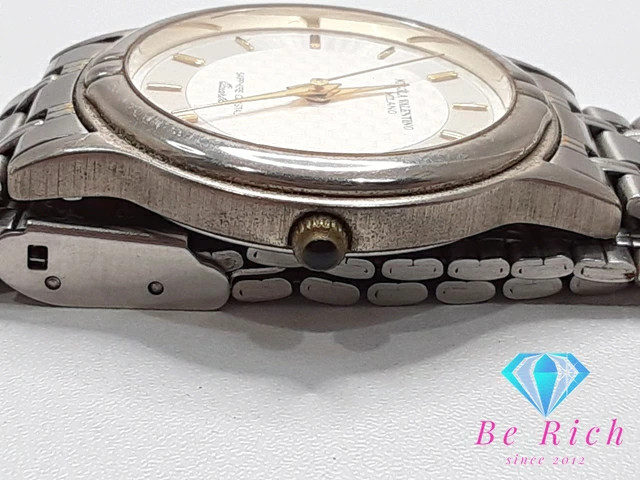 [A1R] Nicola Valentino Men Wristwatch NGV 602 Gold Silver SS Watch [w8p]