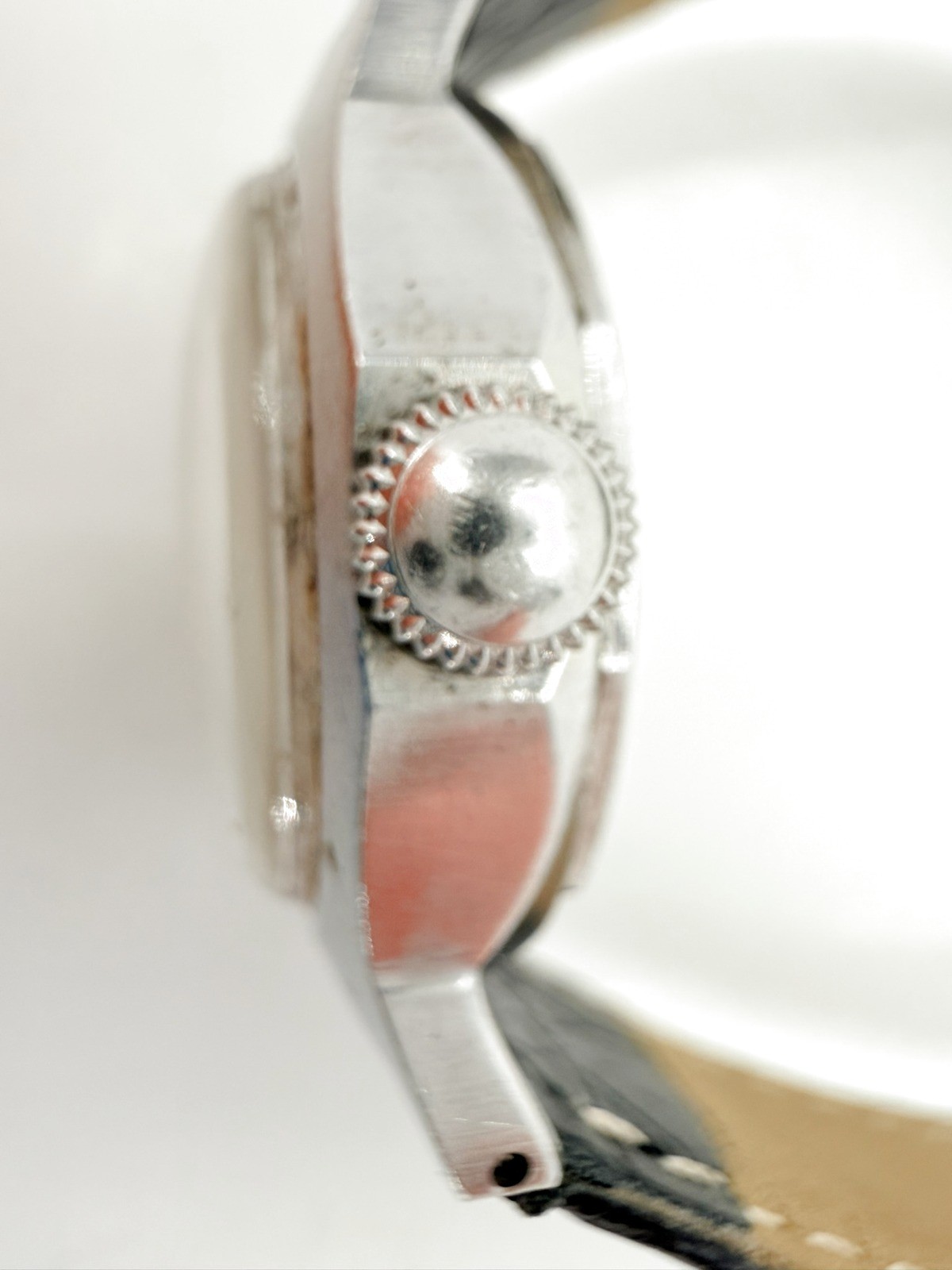 Vintage Mido Multifort Super Automatic Stainless Steel Watch Runs