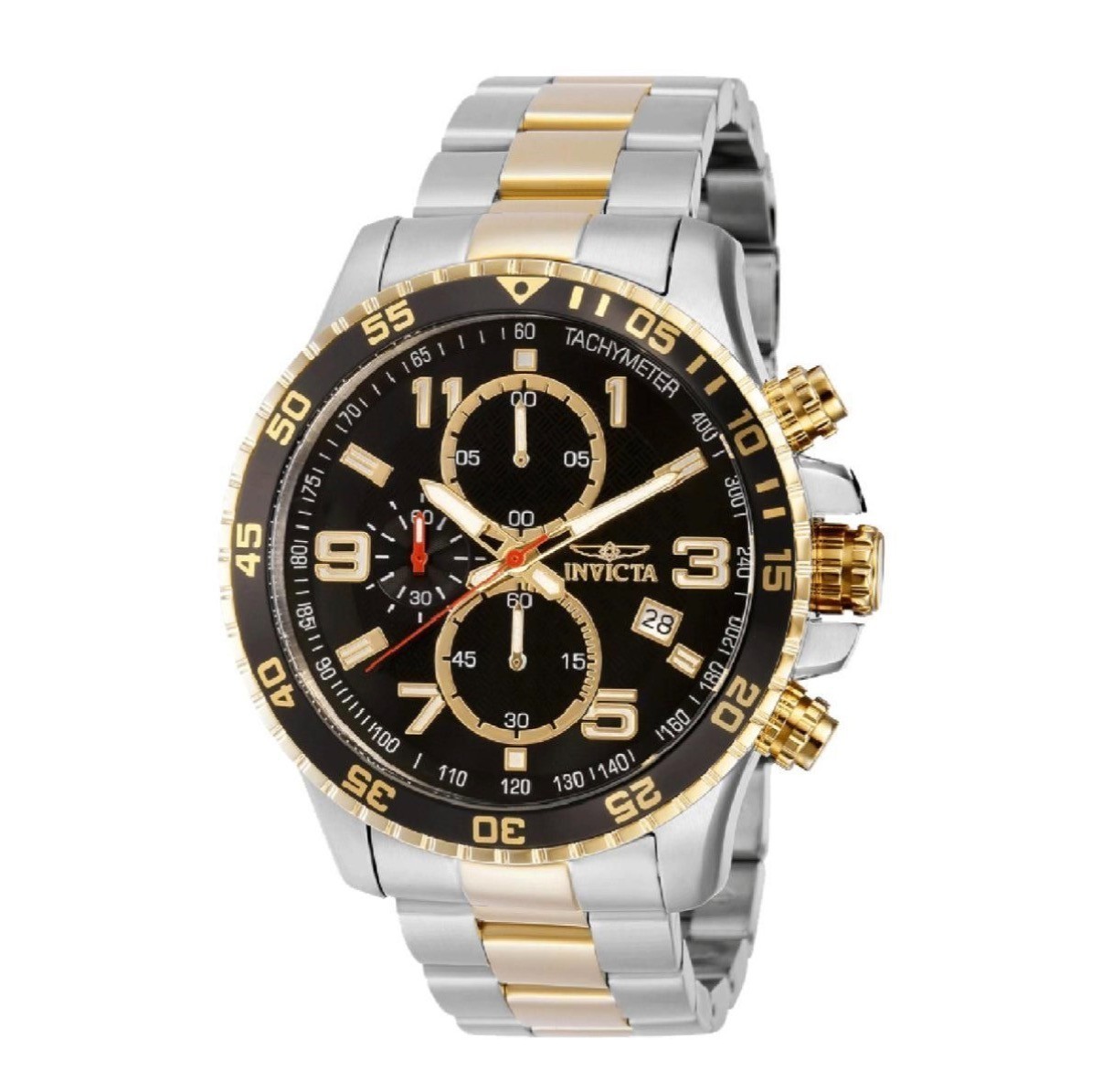 69805 – Invicta specialty Mach Gala Men’s Watch – 48 mm, gold/steel
